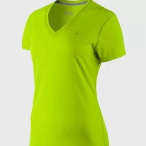 Nike Tops | Nike Women's Drifit Legend V-Neck T-Shirt Tee